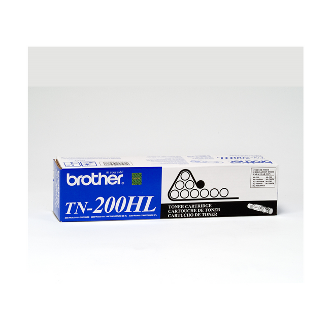 Brother TN200HL Black Toner Cartridge, Standard Yield