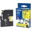 Brother Genuine Tze-FX631 Black on Yellow Flexible ID Laminated Tape for P-touch Label Makers, 12 mm wide x 8 m long