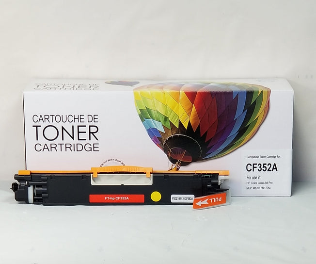 ctcf352a compatible hp #130a yellow toner