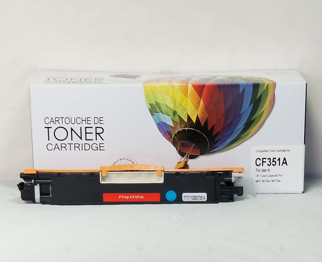 ctcf351a compatible hp #130a cyan toner