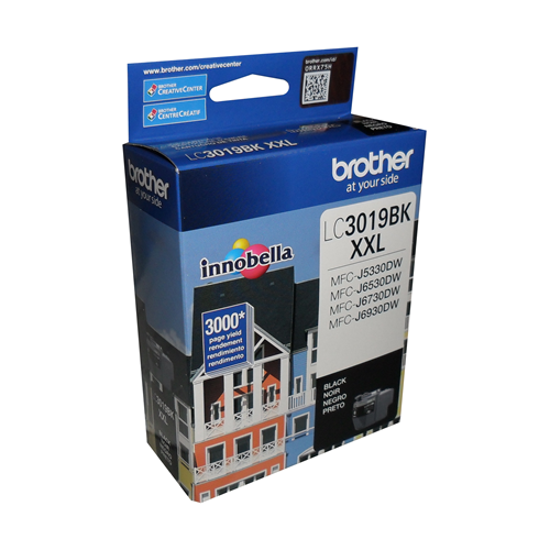 Brother LC3019BKS Innobella  Black Ink Cartridge, Super High Yield