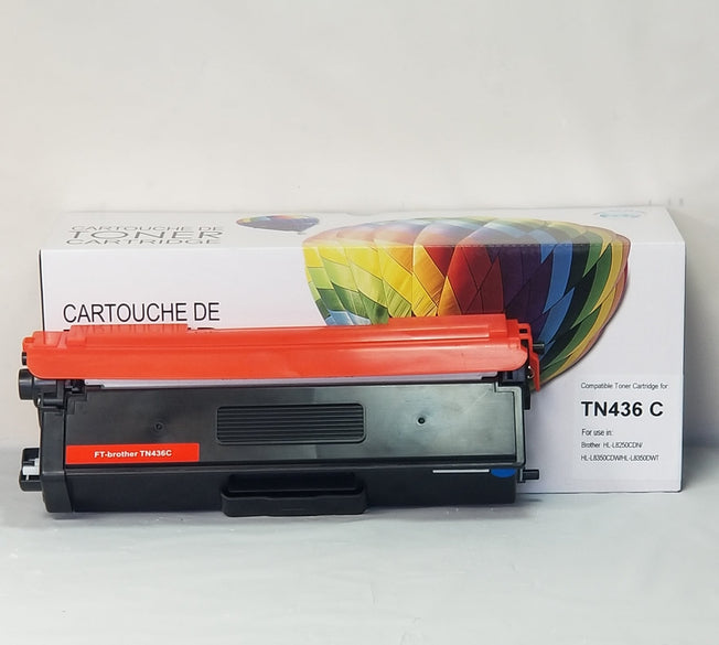 cttn436c compatible cyan brother toner