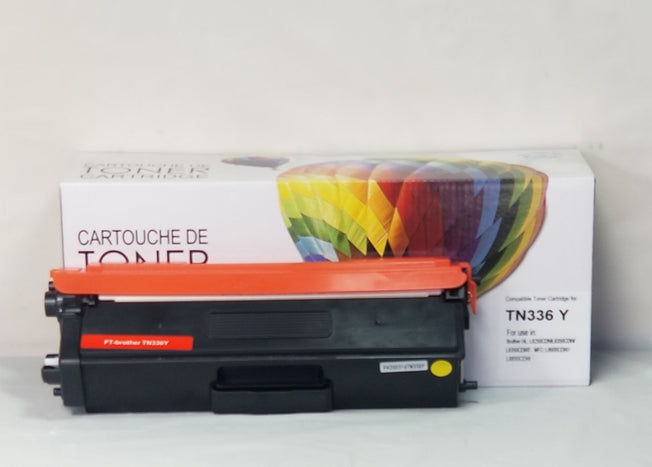cttn336y recycled brother tn336 yellow