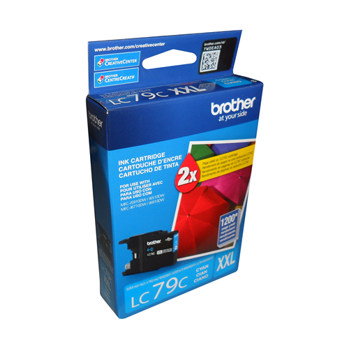 Brother LC79CS Innobella  Cyan Ink Cartridge, Super High Yield
