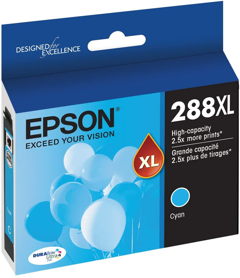 T288XL220 Epson 288XL Cyan Original Ink Cartridge