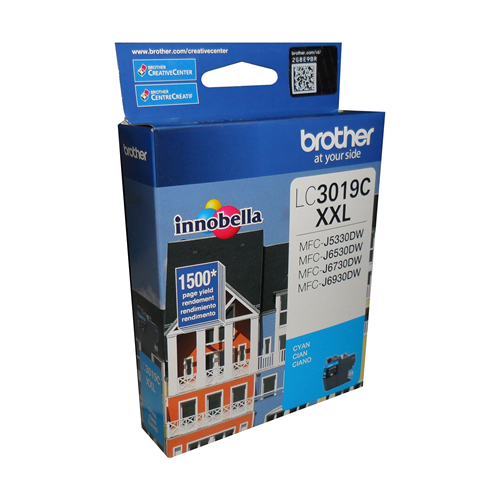 Brother LC3019CS Innobella Cyan Ink Cartridge, Super High Yield