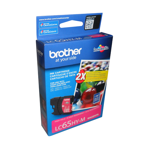 Brother LC65HYMS Innobella  Magenta Ink Cartridge, High Yield