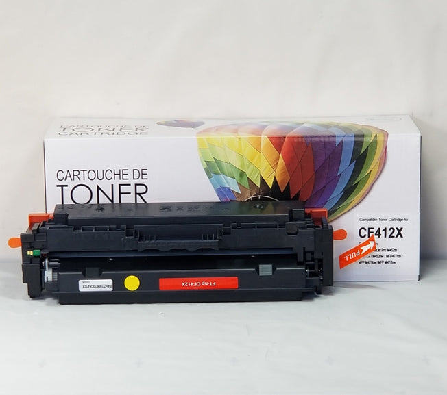 ctcf412x compatible hp #410x hy yellow toner for m452dn