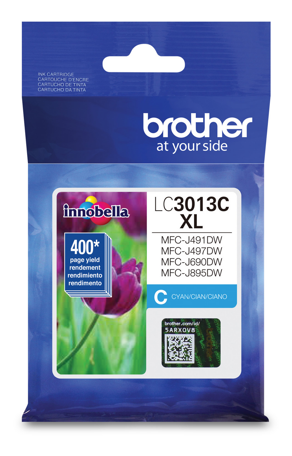 Brother LC3013CS Cyan Ink Cartridge, Super High Yield