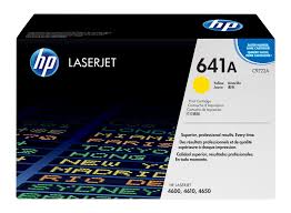 HP c9722a LaserJet Yellow Toner Cartridge, Genuine OEM