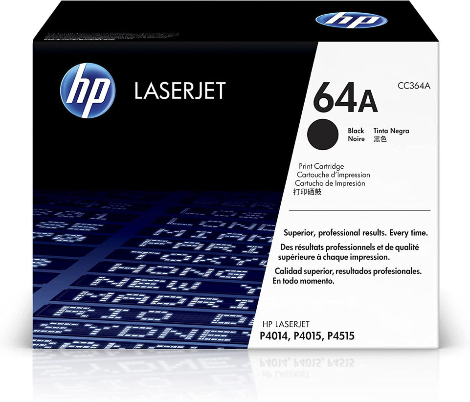 HP cc364a LaserJet P4015 toner cartridge, low yield, Genuine OEM