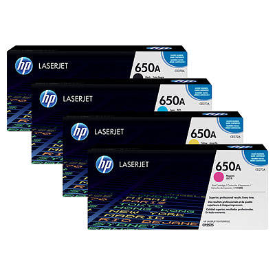 compatible hp CE270A (650A) , CE340A (651A) , CE740A (307A) Black toner cartridge