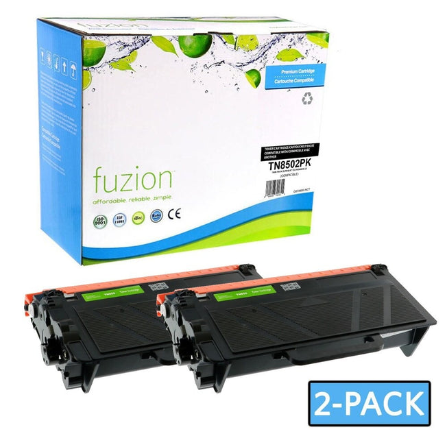 Brother TN850 Compatible Toner High Yield - Black (2 Pack)