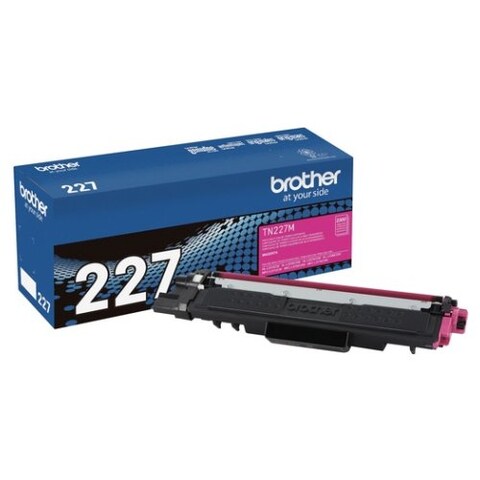 Brother tn-227m Magenta Toner Cartridge, High Yield, Genuine OEM
