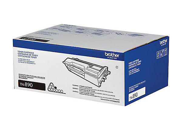 Brother tn-890 Black Toner Cartridge, Ultra High Yield Genuine OEM