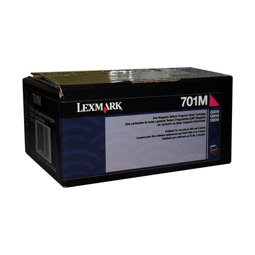 Lexmark CS/CX310,410,510 Magenta Return Program 1K Toner Cartridge