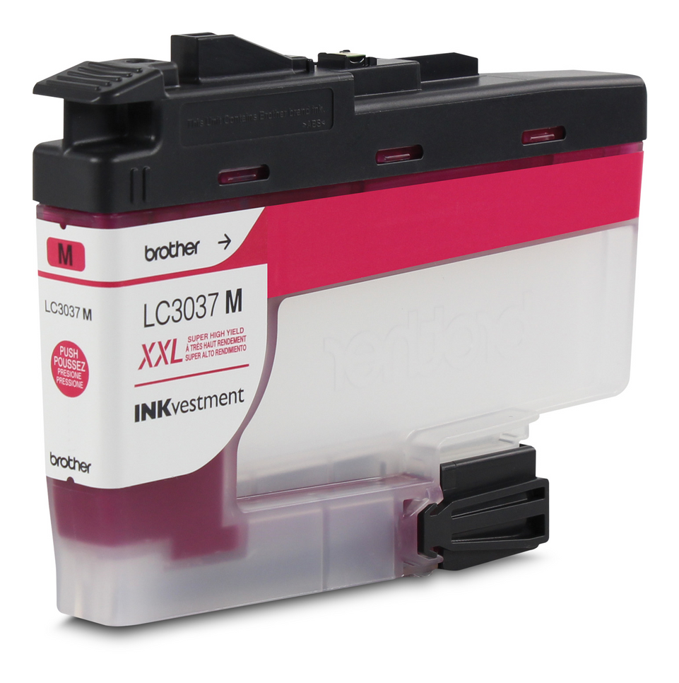 Brother LC3037MS Genuine Super High-Yield Magenta INKvestment Tank Ink Cartridge