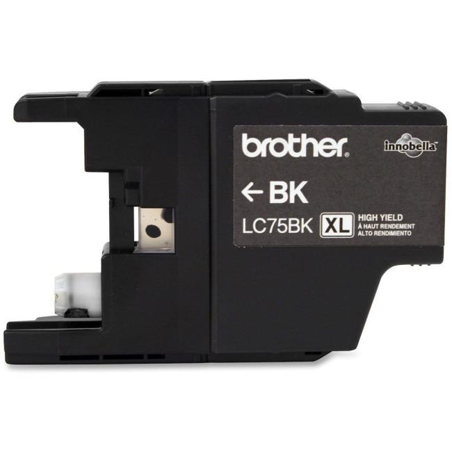 Brother LC75BKS Innobella  Black Ink Cartridge, High Yield (XL Series)