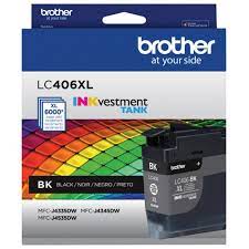 Brother Genuine LC406XLBKS INKvestment Tank High-Yield Black Ink Cartridge
