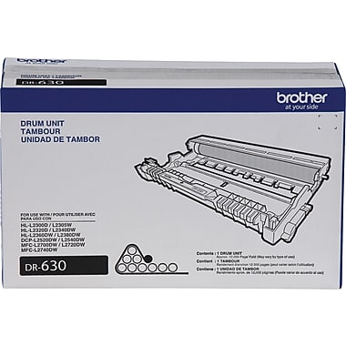 Brother dr-630 black Drum Unit, Genuine OEM