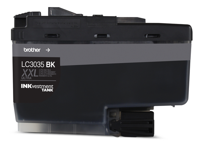 Brother LC3035BKS INKvestment Tank Black Ink Cartridge, Ultra High Yield