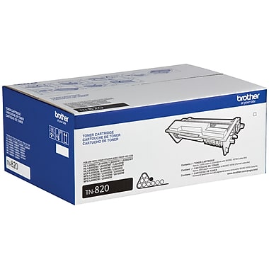 Brother tn-820 Black Toner Cartridge, Low Yield, Genuine OEM