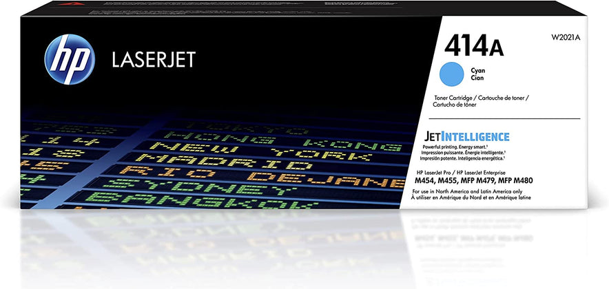 compatible hp W2021A (HP 414A) Cyan toner cartridge