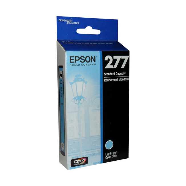 T277520S Epson 277 Light Cyan Original Ink Cartridge