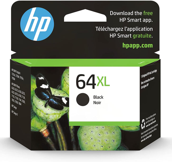 OEM HP 64XL N9J92AN Ink Cartridge Black