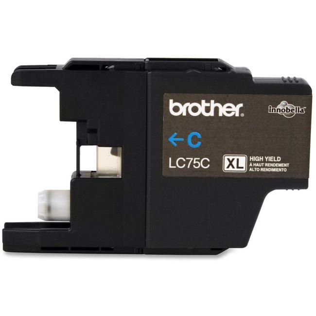 Brother LC75CS Innobella  Cyan Ink Cartridge, High Yield (XL Series)
