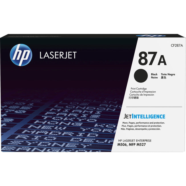 HP CF287A Original Laser Toner Cartridge - Black