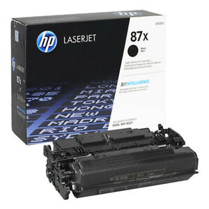 HP cf287x LaserJet M527 Black Toner Cartridge, High Yield, Genuine OEM