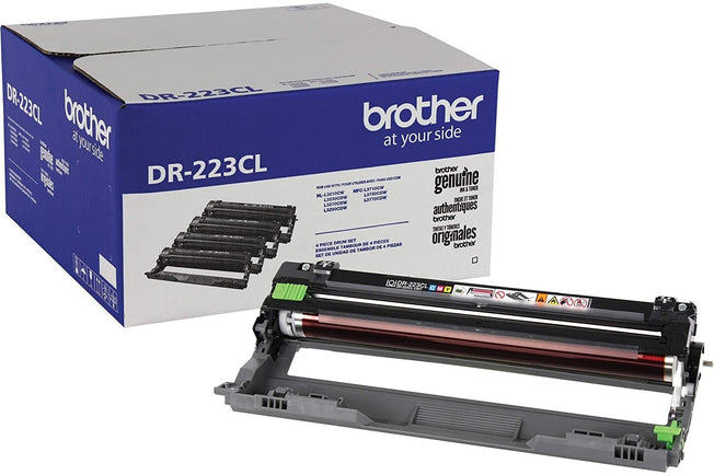 Brother dr-223cl Drum Unit, 4/Pack , Genuine OEM