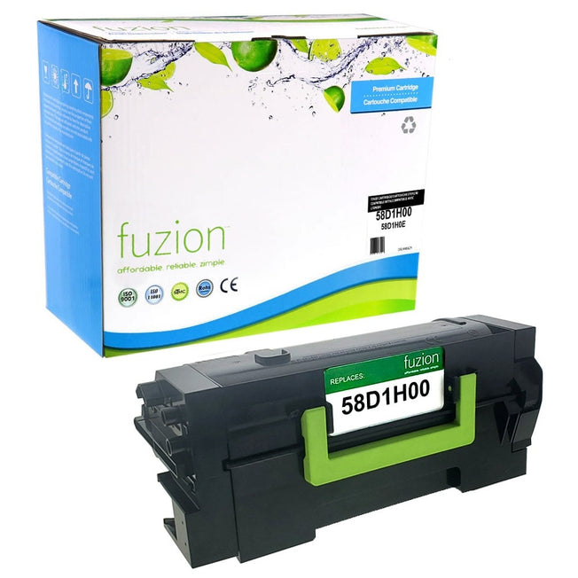 compatible lexmark MS-821 / MS-823 toner black 15k pages 58d1h00