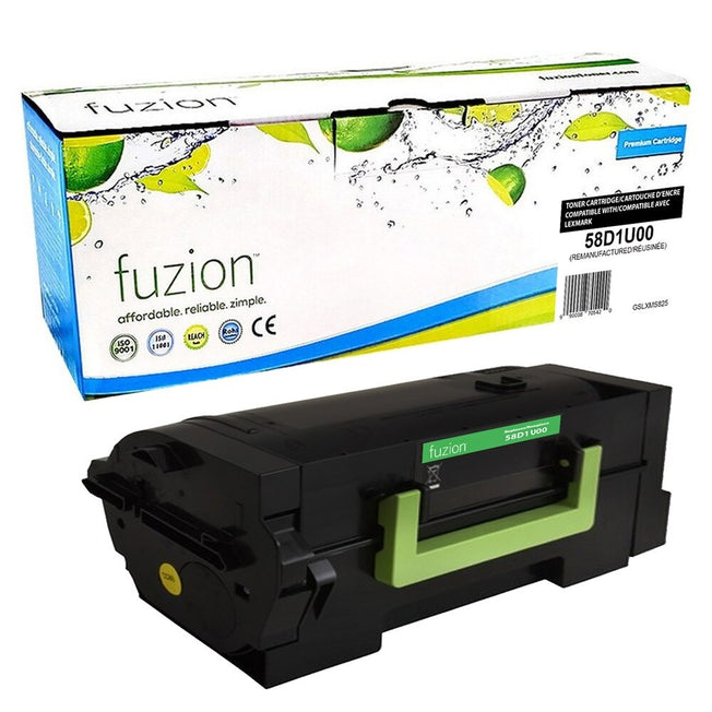 compatible lexmark MS-823 toner black 55k-58d1u00