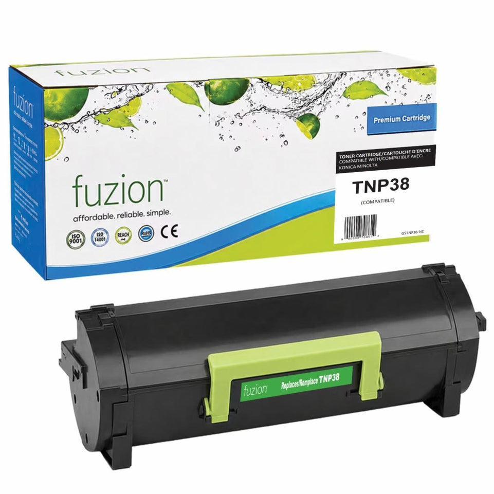 Compatible Konica Minolta TNP38/TNP35 Toner - Black