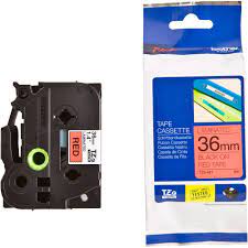 Brother TZ461 Black on Red 36 mm Tape for P-touch, 8 m