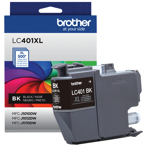 Brother Genuine LC401XLBKS High-Yield Black Ink Cartridge