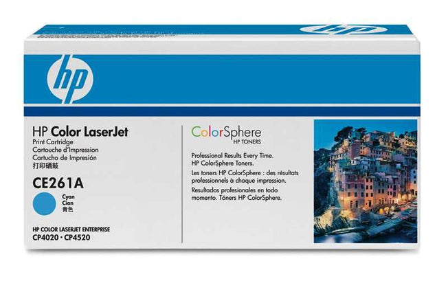 HP CE261A 648A Laser Toner Cartridge Cyan 11K