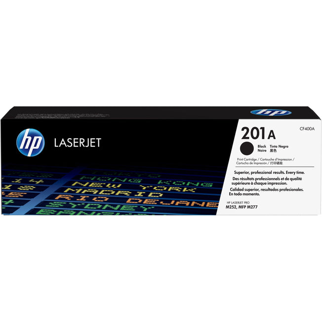 HP 201A Original Laser Toner Cartridge - cf400a Black