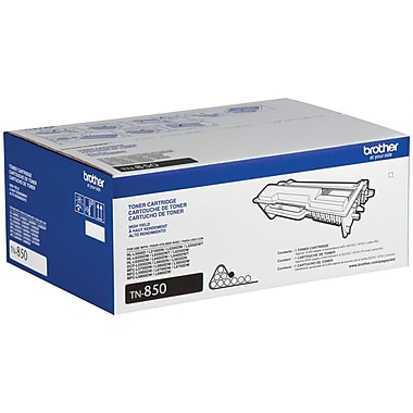 Brother tn-850 Black Toner Cartridge, High Yield 8K, Genuine OEM